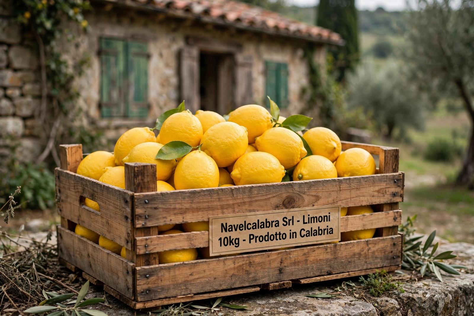 Limoni gialli freschi