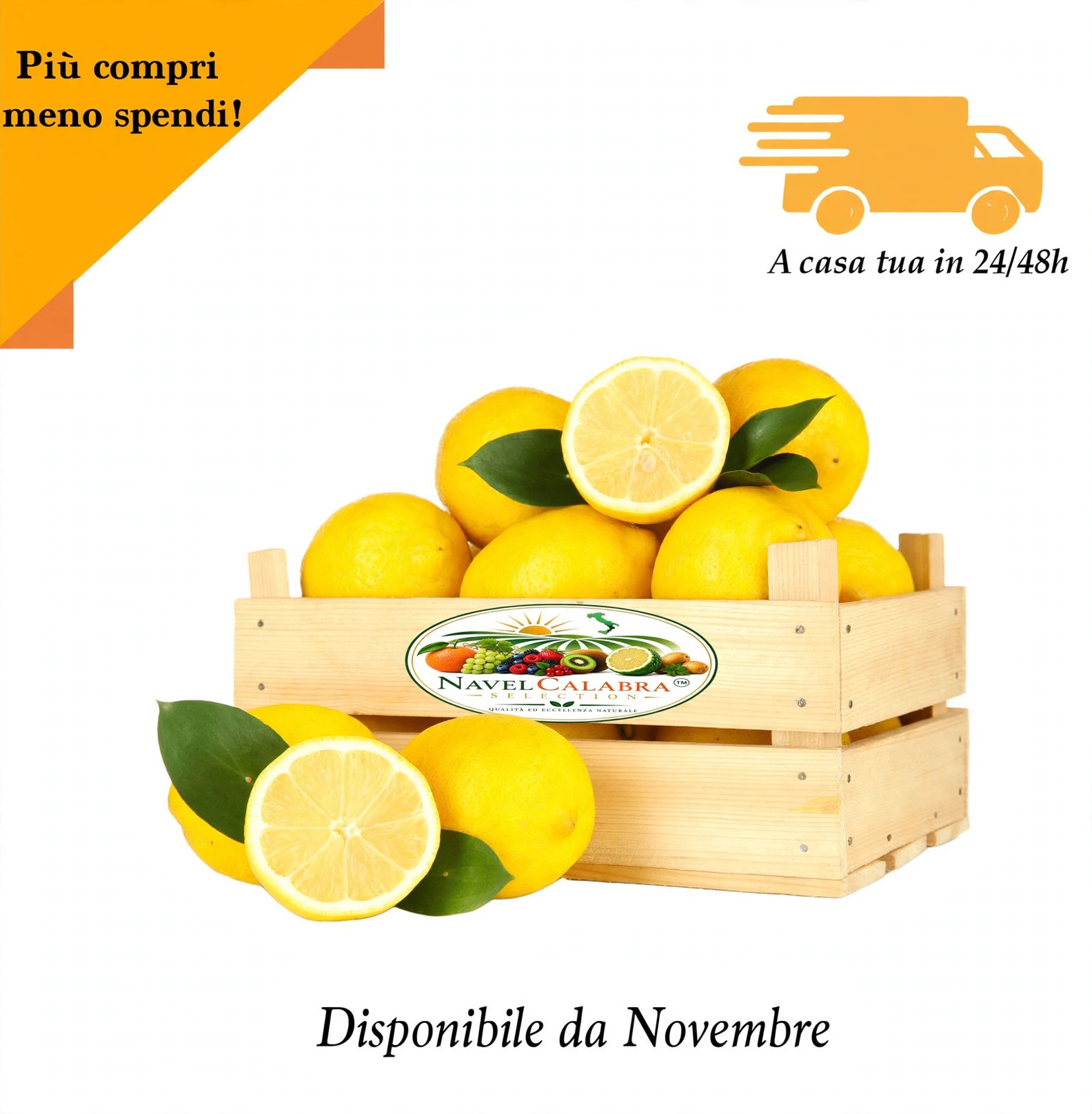 Limoni gialli freschi